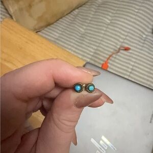 Turquoise Stud Earrings